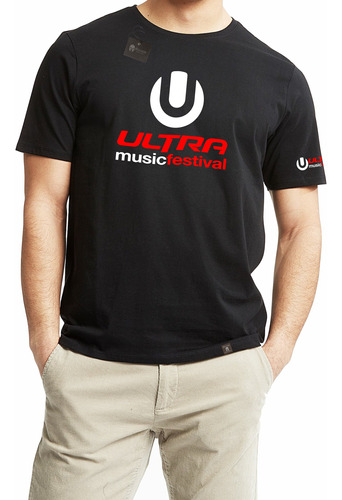 Polera Ultra Music Festival Dj Unisex 