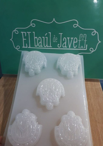 Molde Para Gelatina El Baúl De Jave Logo Club Gdl Chico