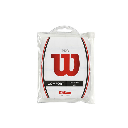 Grip Unisex Wilson - Pro Overgrip 12pk Blanco - Tenis
