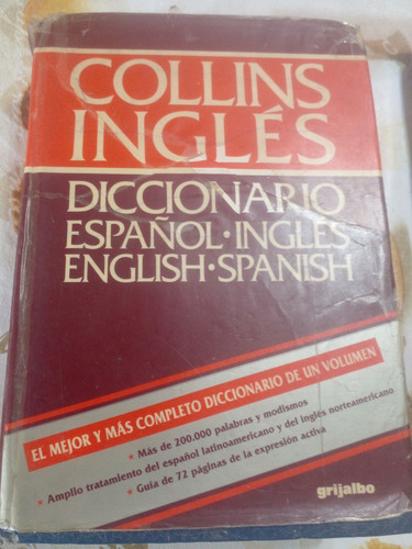Diccionario Español Ingles - Collins - Grijalbo (Usado)