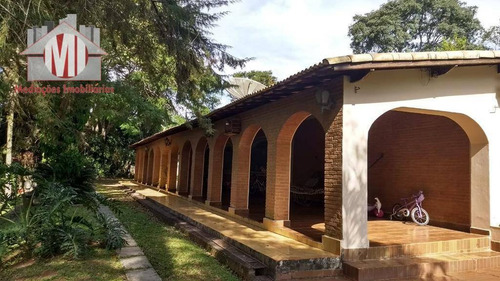 Linda Chácara Com 4 Dormitórios, Rica Em Água, Piscina, Área Gourmet, Pomar, Cascata, À Venda, 7000 M² Por R$ 680.000 - Zona Rural, Pinhalzinho - Sp - Ch0246