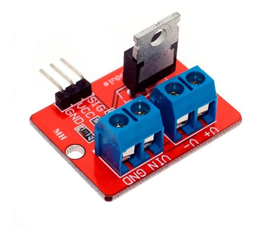 Modulo Mosfet Irf520 0-24v 60w Arduino Raspberry