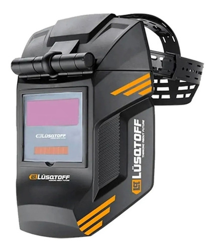 Soldadora inverter Lüsqtoff Iron-100 naranja y negra 50Hz/60Hz 220V