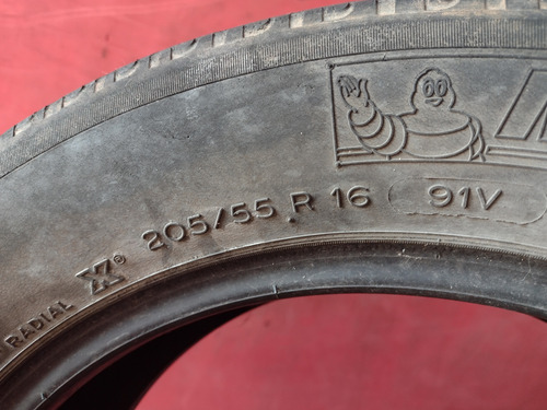 Pneu 205 55 Aro 16 Michelin Energy Saver Usado Meia Vida V (Usado)