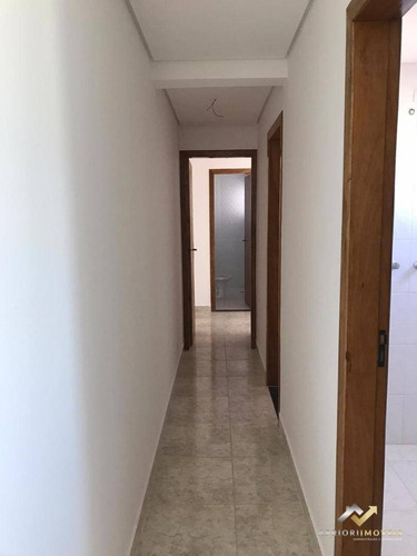 Cobertura À Venda, 117 M² Por R$ 433.926,00 - Vila Camilópolis - Santo André/sp - Co0628