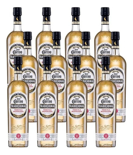 Tequila Jose Cuervo Tradicional Reposado 950 Ml Caja 12 Pz