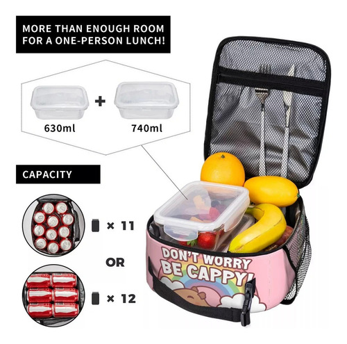 Bonita Bolsa De Almuerzo Para Niños Con Forma De Carpincho