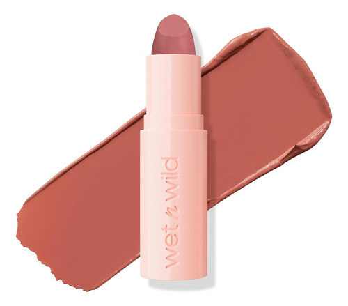 Labial En Barra Rich Satin Wet N Wild Color Hush Lil' Beige