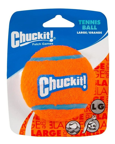 Juguete Pack De 1 Pelota Chuckit De Tennis Tamaño Grande