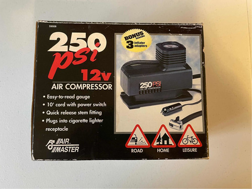 Mini Compressor De Ar 250psi 12v
