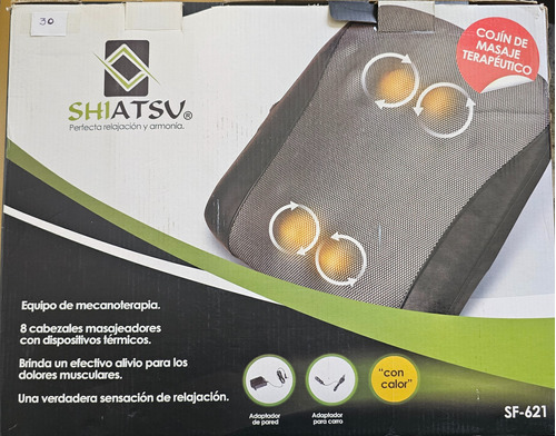 Cojin De Masaje Terapeutico Shiatsv