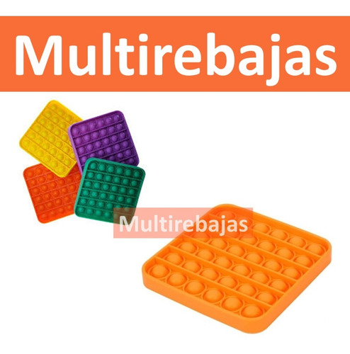 Imagen 1 de 3 de Fidgey Toy Pop It Juguete Antiestrés