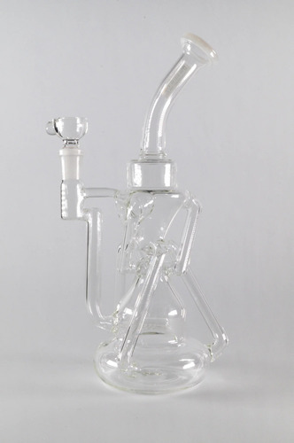 Bong De Vidrio Pyrex 27 Cm Alto, Varios Tubos + 2 Bowl 14 Mm