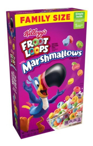 Cereal Froot Loops Marshmallow 530g Importado