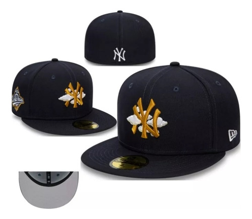 Gorra Béisbol,5a Mlb Of N-york Yankees Of Bordado Lateral Xz