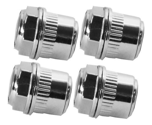 1 Capa Válvula 414 Mitsubishi Cromado Bico Antifurto Pneu