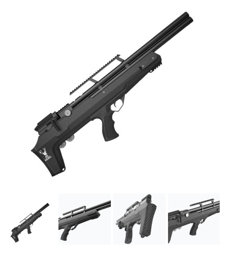 Rifle Leviathan Behemoth Ps-r2 Black Cal 5,5+funda+postones