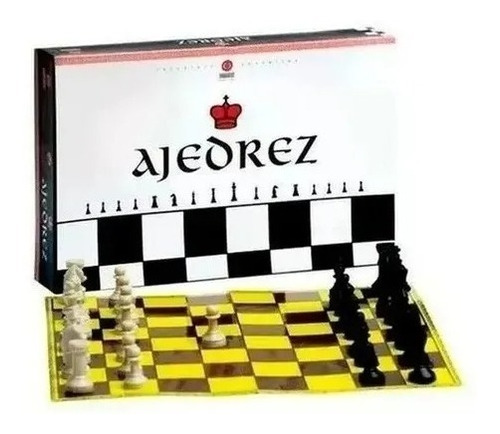 Ajedrez Juego De Mesa Ideal Escolar Y Familiar Marca Habano