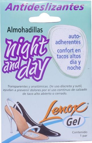 Almohadilla Antideslizante Night & Day Para Sandalias Lenox
