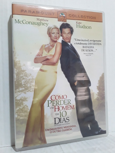 Dvd Como Perder Um Homem Em 10 Dias ( Mcconaughey) C/ Extras