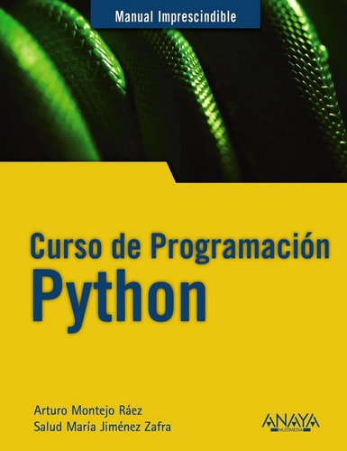 Curso De Programacion Python - Montejo Raez, Arturo