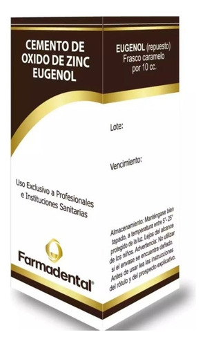 Eugenol 10cc Farmadental Dental