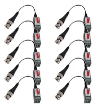 Comprar 10 Cat5 Seguridad Cámara Bnc Conector Video Balun Coaxil Tra