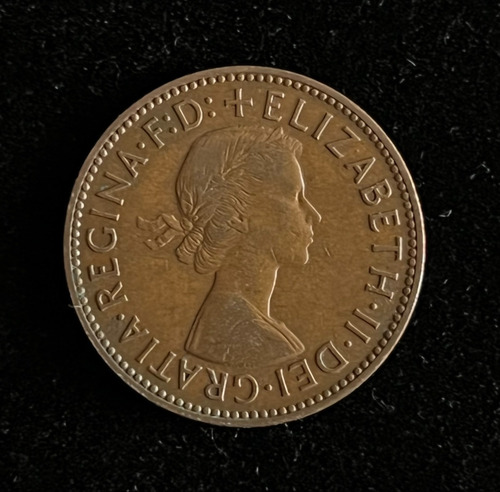 Moeda Oficial Inglaterra Half Penny (anos Variados)
