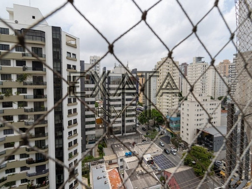 Imagem 20 de 30 de Apartamento À Venda Em Moema Índios Reformado, Com 102m² De Área Útil, 2 Suítes E 2 Vagas De Garagem. - Ap01034 - 70085102
