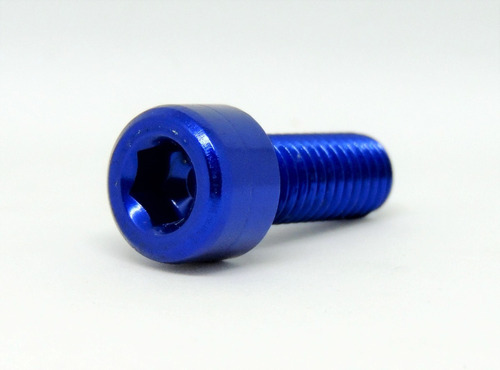 Pro Bolt Tornillo De Aluminio M8x20mm Azul