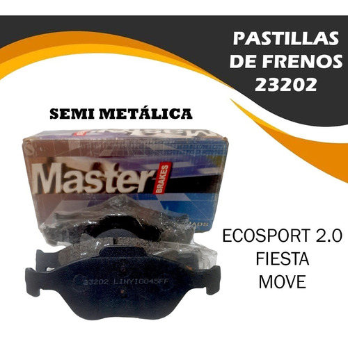 Pastilla De Freno 23202 Ecosport 2.0 04  Fiesta Move