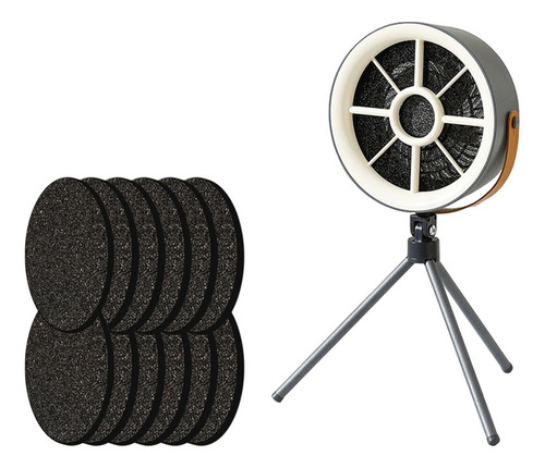 Campana Extractora Portátil Con Extractor De Aire Y Gris,usb