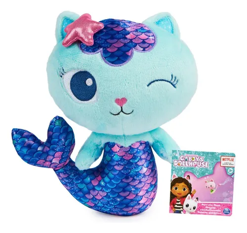 Peluche Gato Sirena La casa de muñeca de Gabby