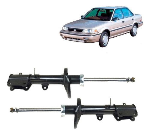 Par Amortiguadores Trasero Para Toyota Corolla 1993 2002