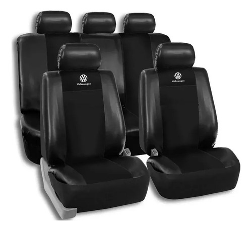 Funda Cubre Asiento Cuero Vw Gacel Gol Trend Polo Varios