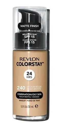 Base de maquillaje líquida Revlon ColorStay COLORSTAY tono medium beige Base de maquillaje líquida Revlon ColorStay COLORSTAY tono medium beige