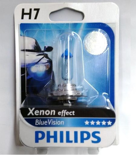 Lampara H7 Blue Vision Alemanas Philips 4000k 12972 X 2unid