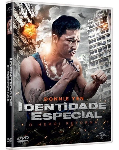 Identidade Especial - Dvd - Donnie Yen - Tian Jing - Andy On (Usado)
