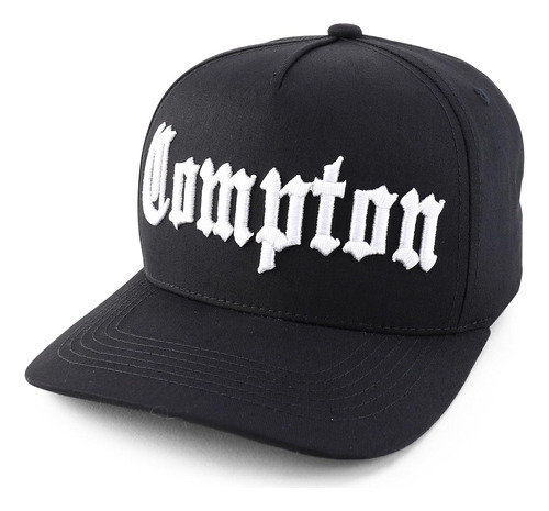 Old English Compton City - Gorra Bordada 3d Con 5 Paneles