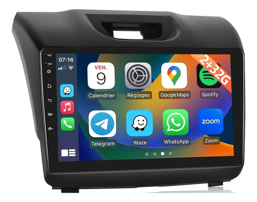 Autoestereo Android 13 9¨ Chevrolet Colorado S10 2013-2015