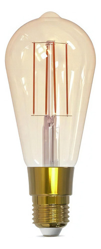 Lâmpada Inteligente De Filamentos Gaya Smart Dimerizável  Cor Da Luz Amarela Voltagem 110v/220v