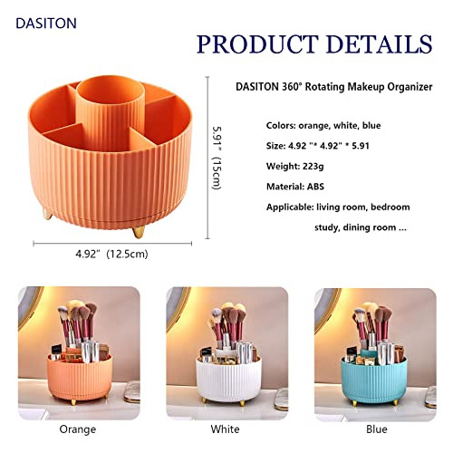 Soporte Para Brochas De Maquillaje De Gran Capacidad De Dasi