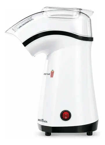 Pipoqueira Britânia Pop Time Cor Branco