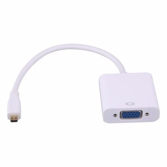 Bstuo Micro Hdmi To Vga Converter - White Pronta Entrega