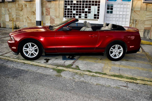 Imagen 11 de 15 de Ford Mustang 2012 Convertible Tela Sport Beige 6 Cil