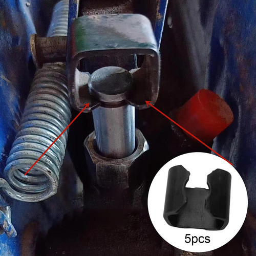 . 5 Piezas 2t Jack Aro Garra Abrazadera Clips Repuestos 2t