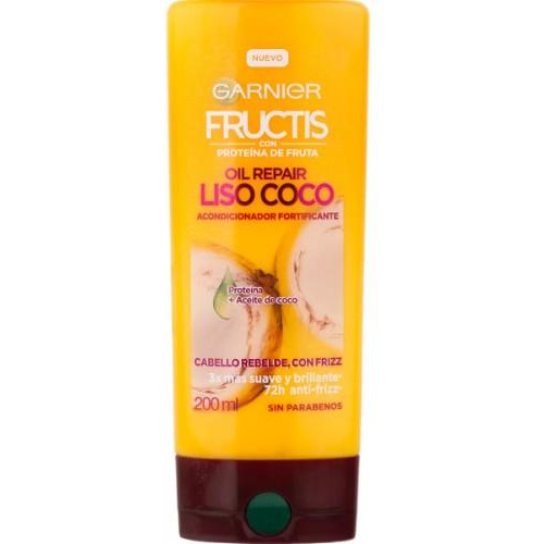 Acondicionador Fructis Oil Repair Liso Coco 200 Ml