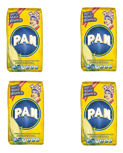 Harina De Maíz Harina Pan Blanc