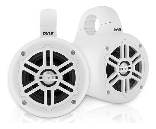 Parlantes O Altavoces De Torre Blanco Pyle Plmrwb45w