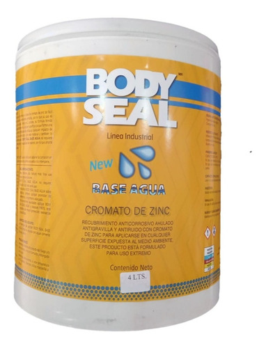 Body Seal B/a  3.800 Amarillo Trafico 